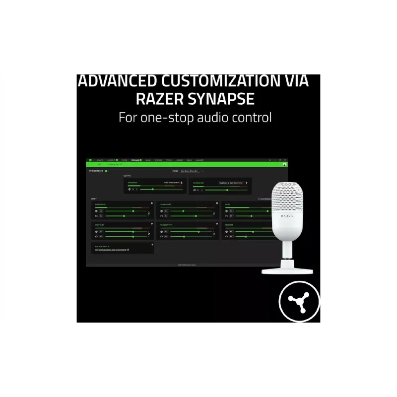 ميكروفون Razer, White (RZ19-05050300-R3M1)