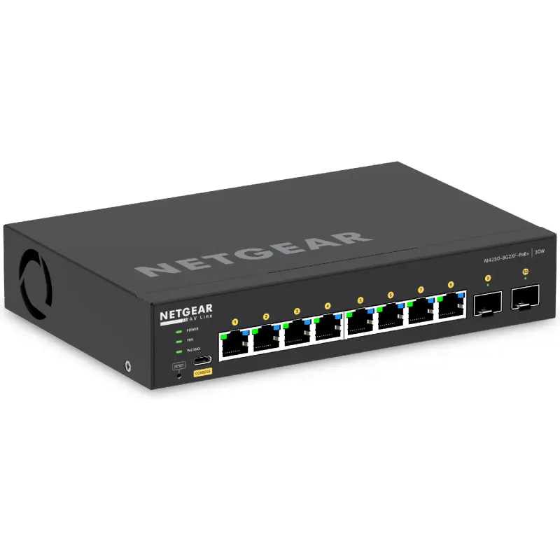 يُحوّل Netgear (GSM4210PX-100EUS)
