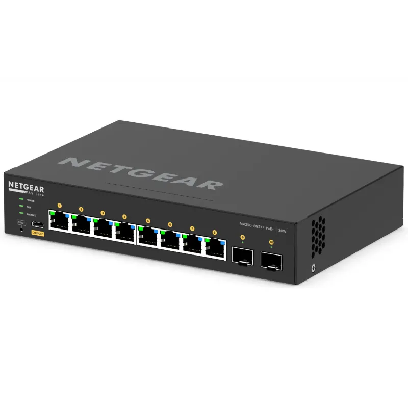 يُحوّل Netgear (GSM4210PX-100EUS)