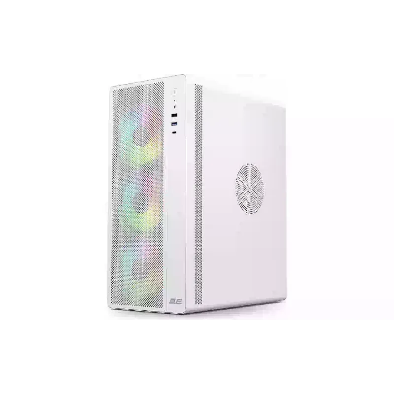 Кутия за компютър 2E Credo Plus V510W, White (2E-V510W)
