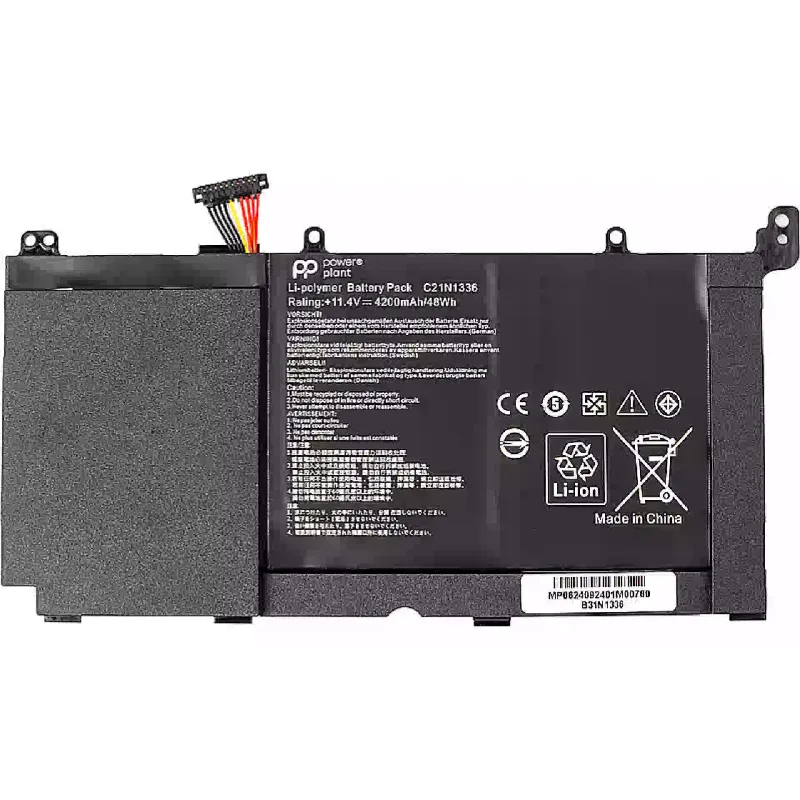 بطارية الكمبيوتر المحمول PowerPlant (NB432165)