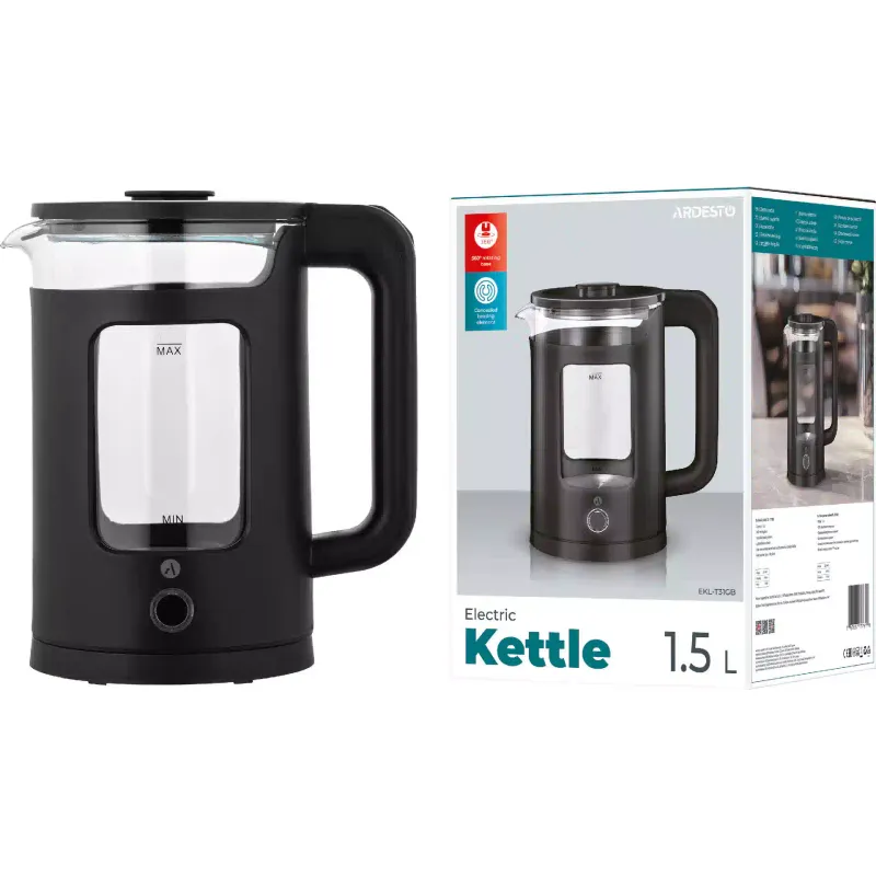 Электрочайник Ardesto, 1500 мл (EKL-T31GB)