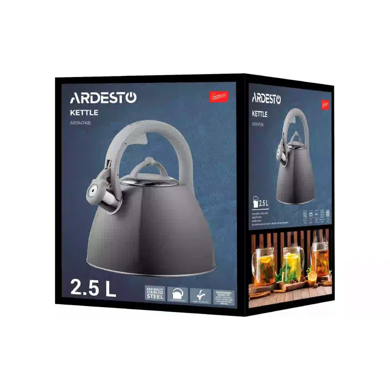 Wasserkocher Ardesto, Gray (AR1947KB)