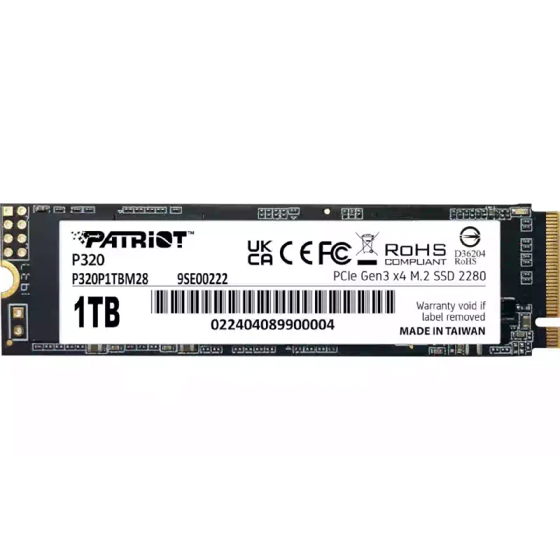 SSD-tároló Patriot (P320P1TBM28)