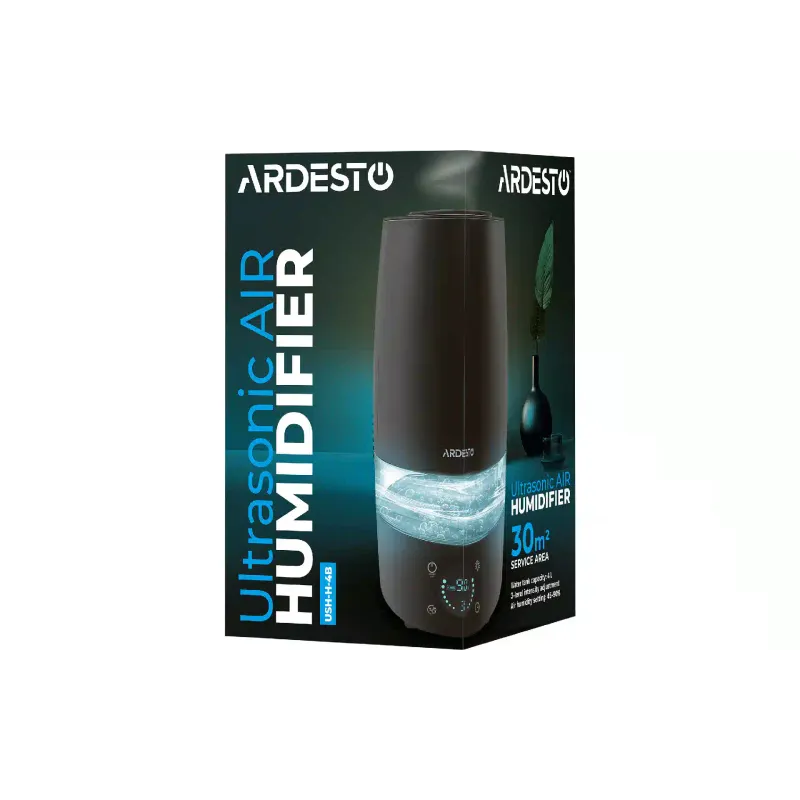 Зволожувач повітря Ardesto, Black (USH-H-4B)