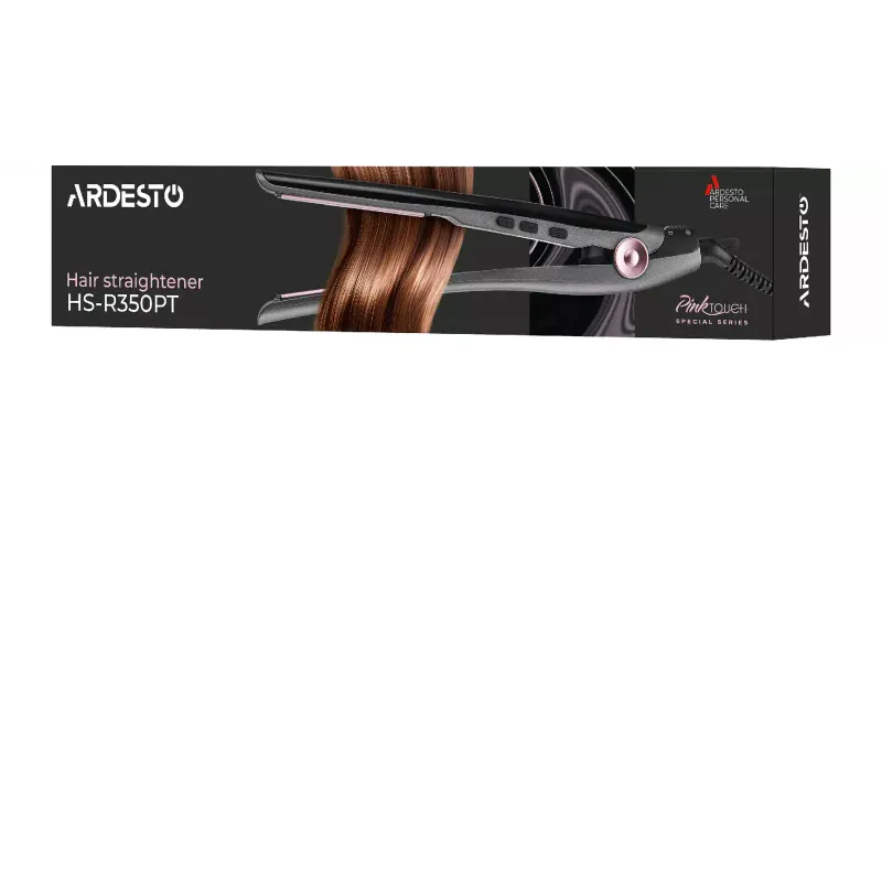 Ισιωτικό μαλλιών Ardesto, Gray/Pink (HS-R350PT)