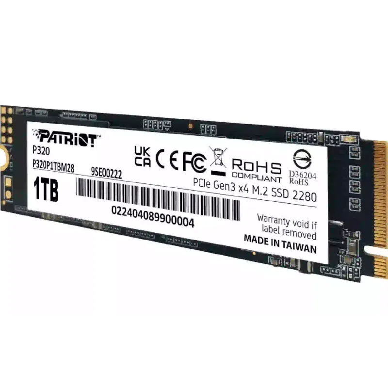 SSD storage Patriot (P320P1TBM28), M.2