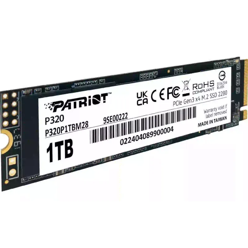 SSD storage Patriot (P320P1TBM28), M.2