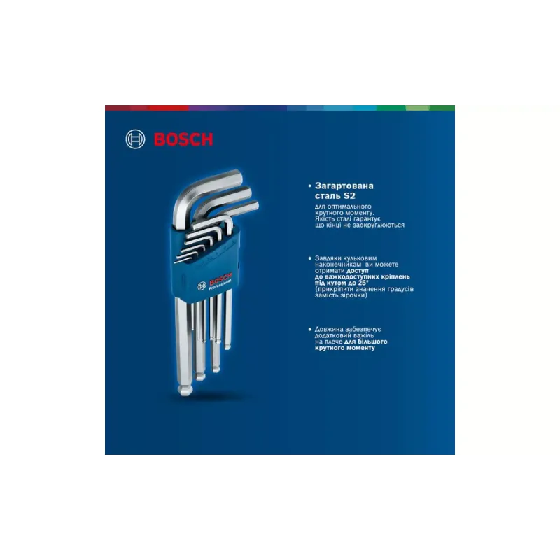 Κλειδί Άλεν Bosch (1.600.A01.TH5)