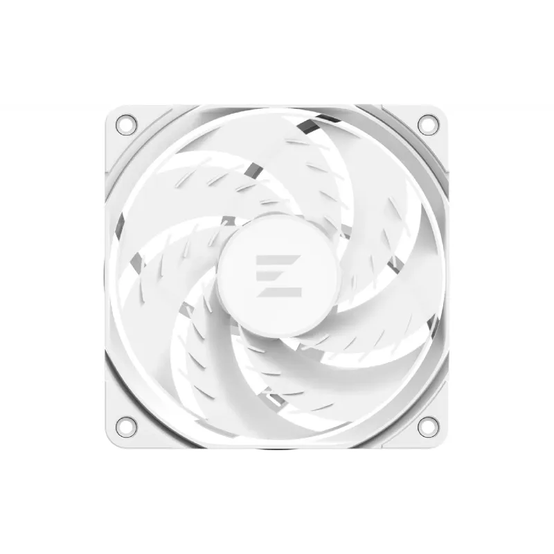 مروحة العلبة Zalman, White (ZM-AF120RARGBWHITE)