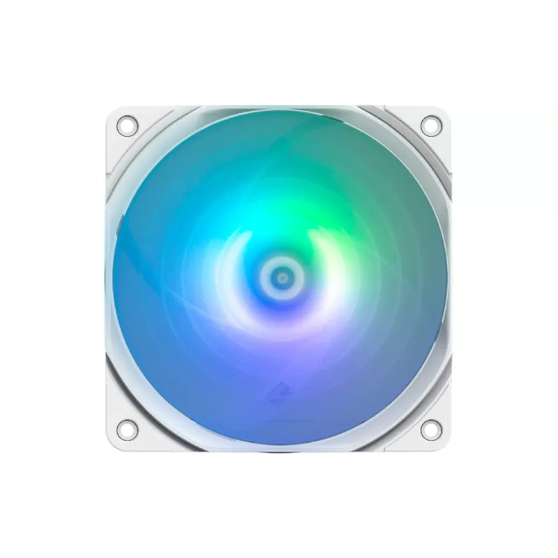 مروحة العلبة Zalman, White (ZM-AF120RARGBWHITE)