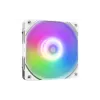 مروحة العلبة Zalman, White (ZM-AF120RARGBWHITE)