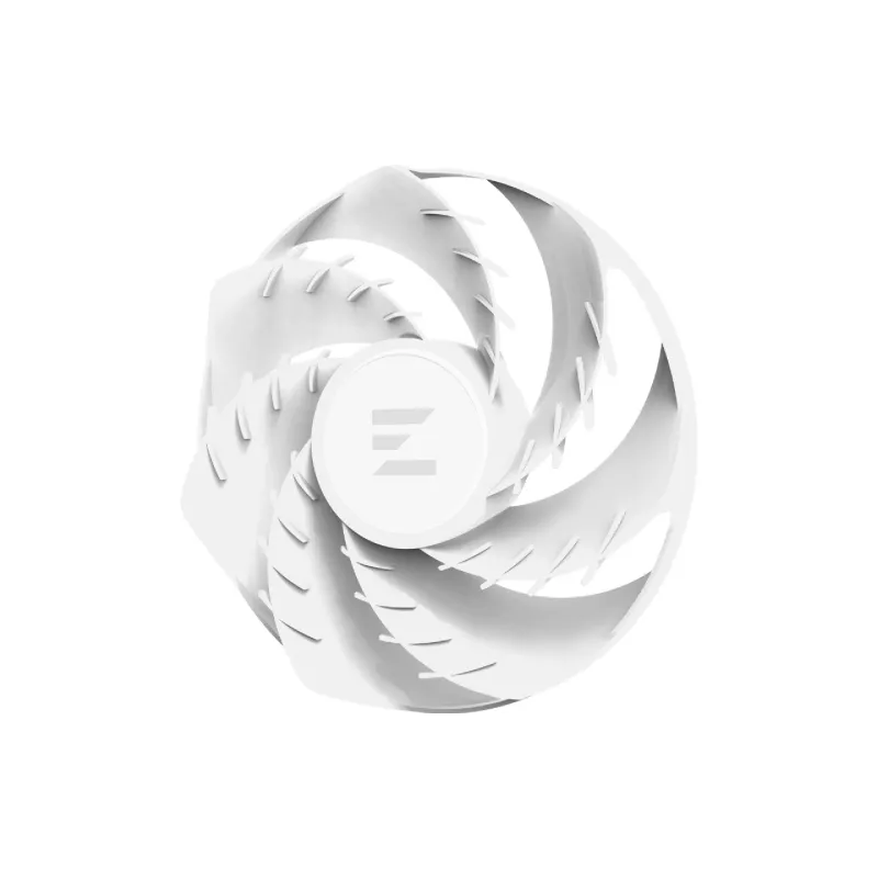 مروحة العلبة Zalman, White (ZM-AF120RARGBWHITE)