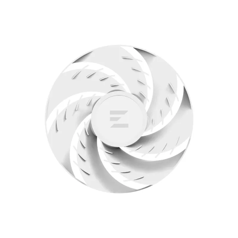 مروحة العلبة Zalman, White (ZM-AF120RARGBWHITE)