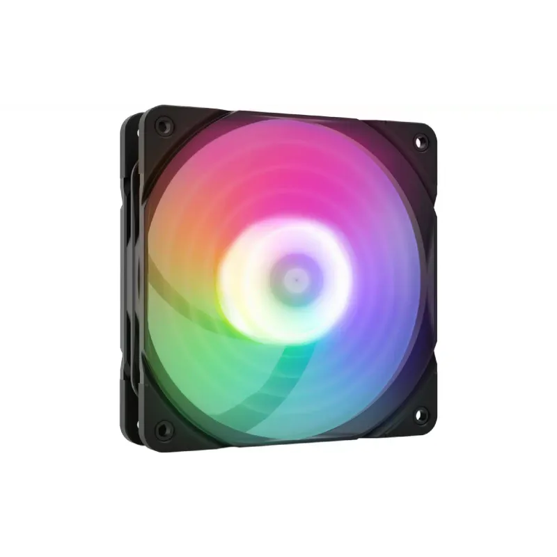 Ventilador de caja Zalman, Black (ZM-AF120RARGBBLACK)