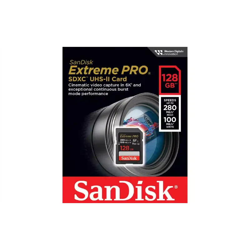 Speicherkarte Sandisk Extreme Pro V60 (SDSDXEP-128G-GN4IN)