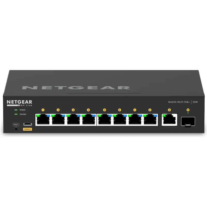 يُحوّل Netgear (GSM4210PD-100EUS)