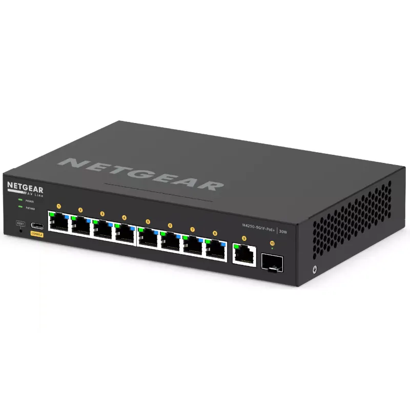 يُحوّل Netgear (GSM4210PD-100EUS)
