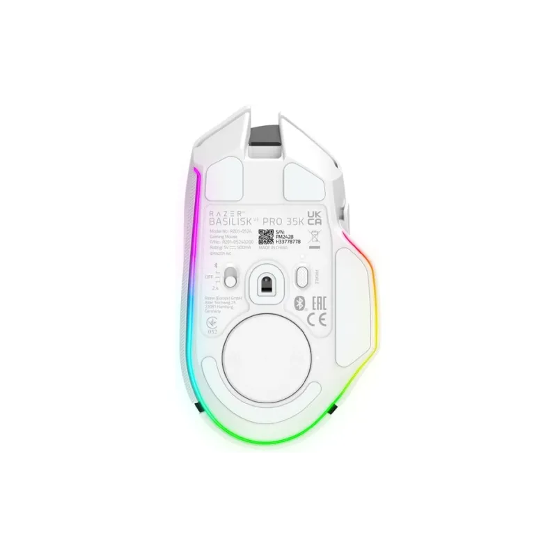 Maus Razer Basilisk V3 Pro, White (RZ01-05240200-R3G1)