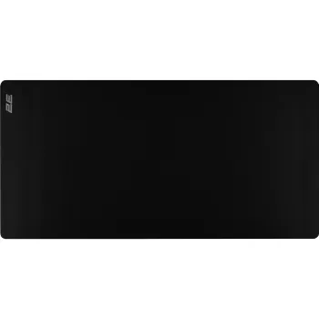 Alfombrilla de ratón 2E, Black (2E-PAD-L-SHINY-BLACK)