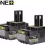 Juego de pilas Ryobi ONE+ RB1850X2 (5133005305)