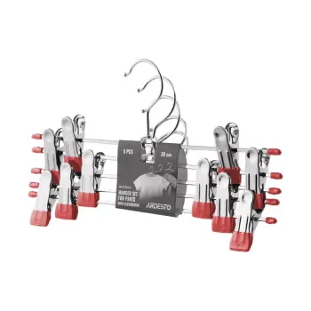 Set of hangers with clips for trousers Ardesto (ARHC2805RC)
