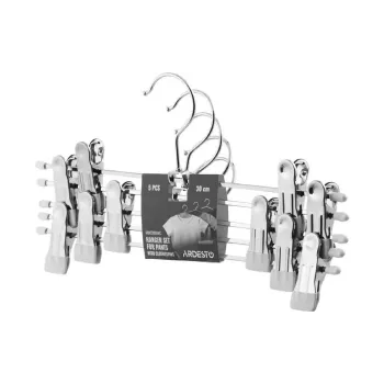 Set of hangers with clips for trousers Ardesto (ARHC2805WC)