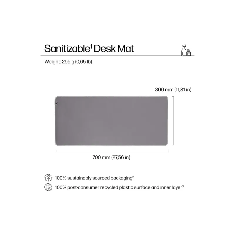 Ігрова поверхня HP  Grey (8X596AA)