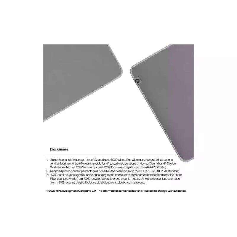 Ігрова поверхня HP  Grey (8X596AA)