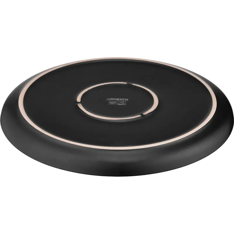 Dinner plate Ardesto Bolzano, Black/Green (AR2927BM)