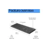 Мембранна клавиатура HP 220, Black (805T2AA)