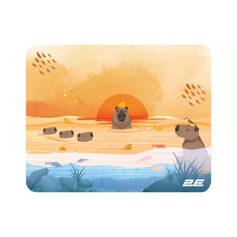 Mouse pad 2E  Yellow (2E-PAD-S-CAPY-YELLOW)