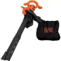 Aspirador de jardim Black+Decker, Black (BEBLV260)