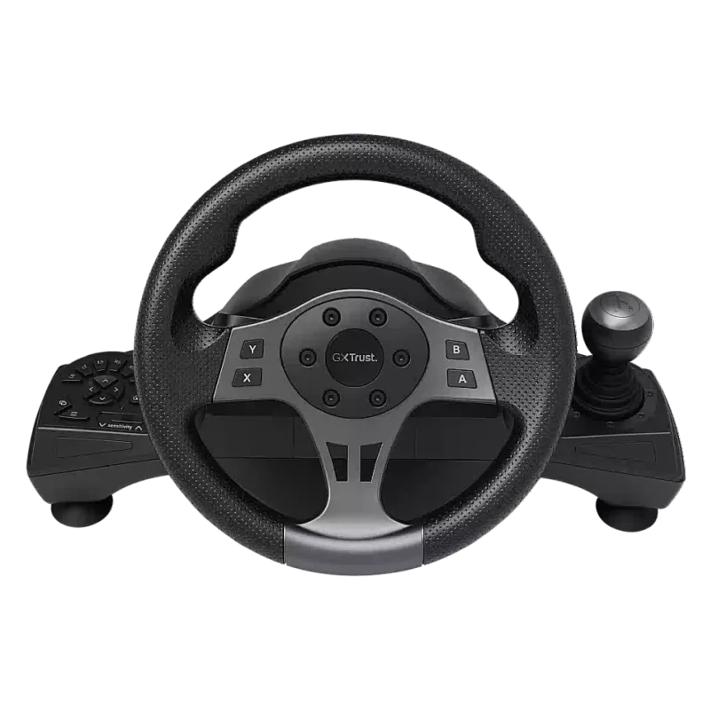 Lenkrad und Pedale Trust GXT 289, Black (25122_TRUST)