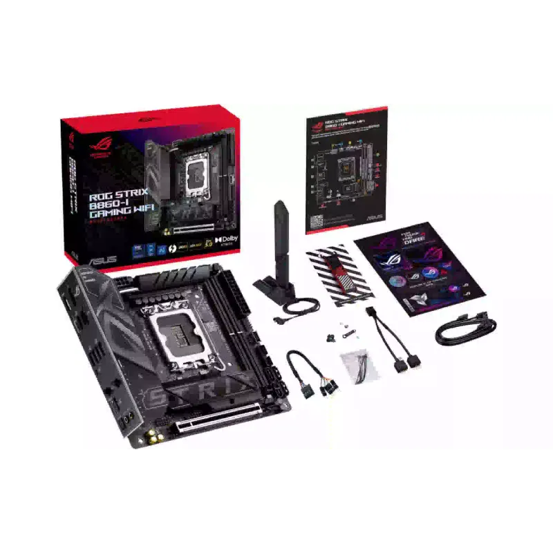 Материнська плата Asus ROG Strix B860-I B860-I (B860-I ROG STRIX GAMING WIFI), s1851, Wi-Fi