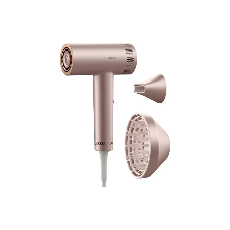 Hair dryer Philips 8000 series (BHD837/10), 1400 W, Pink