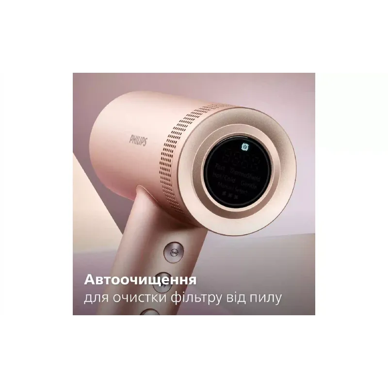 Hair dryer Philips 8000 series (BHD837/10), 1400 W, Pink