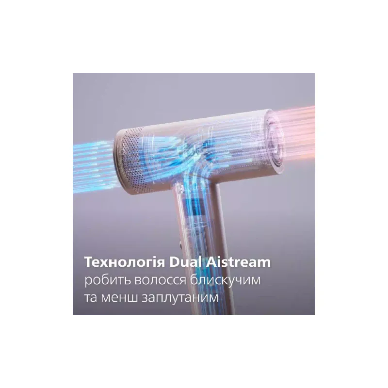 Hair dryer Philips 8000 series (BHD837/10), 1400 W, Pink