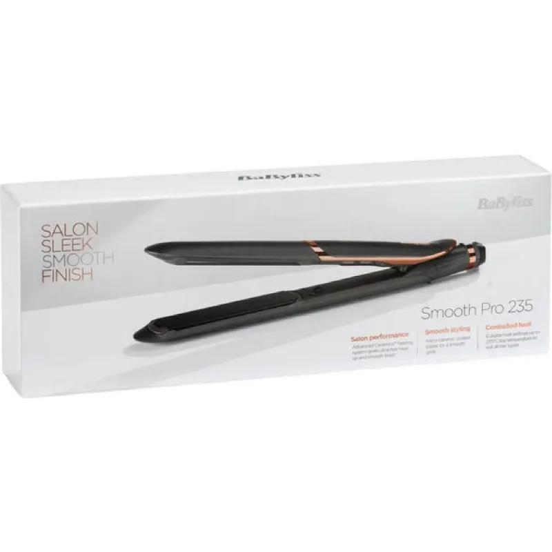 Alisador de cabelo Babyliss, Black (ST394E)