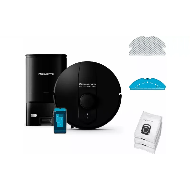 Aspirador de pó robô Rowenta X-Plorer Serie 135+ Standart, Black (RR91D5WH)