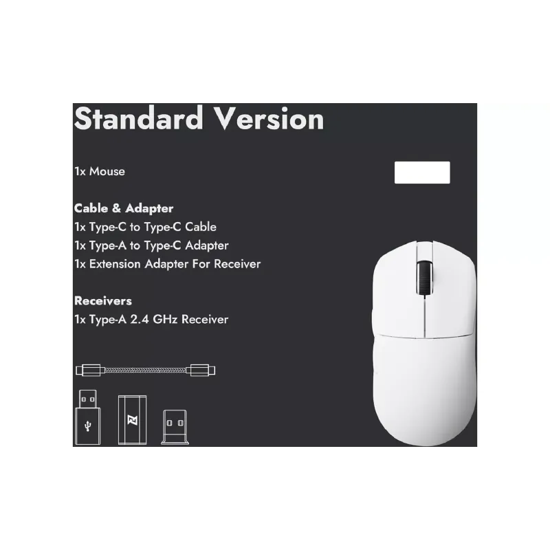 Miška Lemokey G1, White (G1-A2)