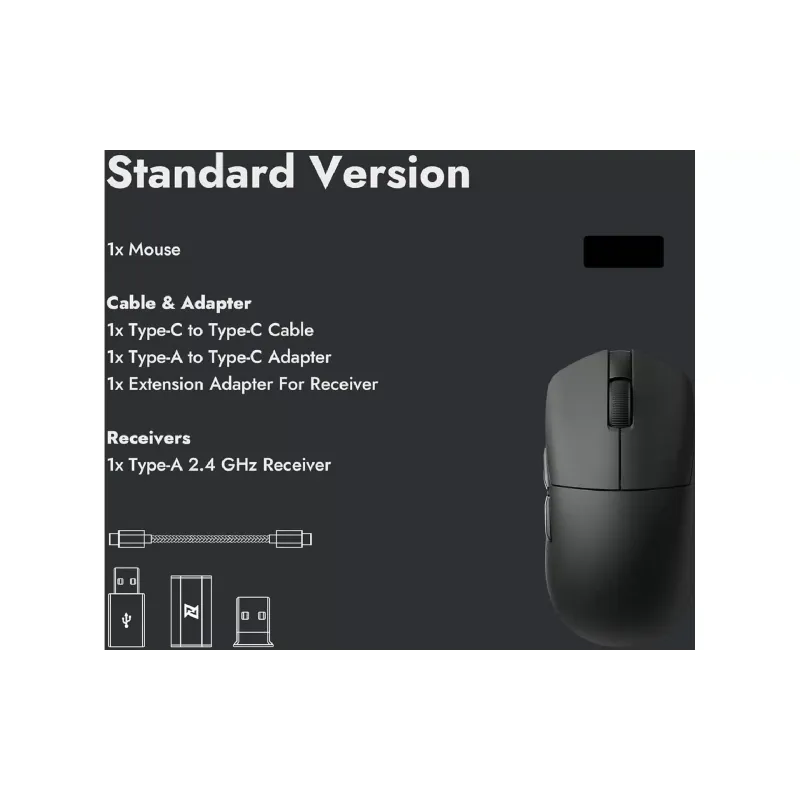 Egér Lemokey G1, Black (G1-A1)