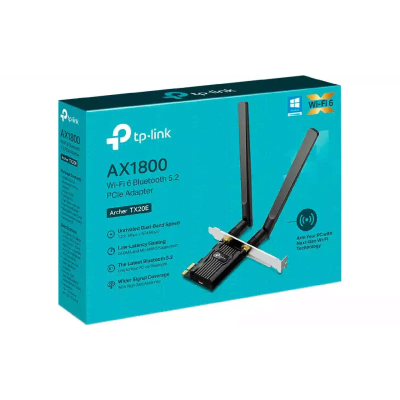 Wi-Fi adapter TP-Link (Archer TX20E)
