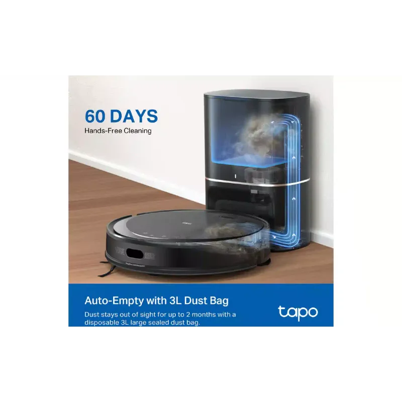 مكنسة كهربائية روبوتية TP-Link (Tapo RV20 Max Plus)