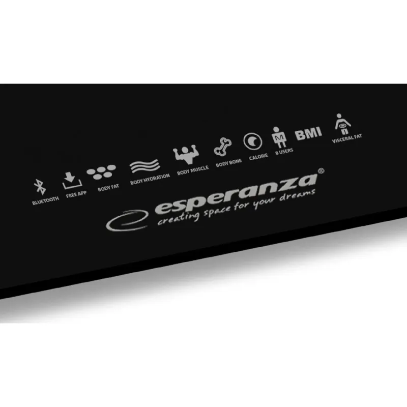 Padlómérlegek Esperanza, Black (EBS016K)