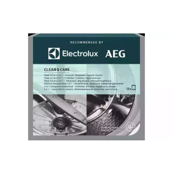 Agente de limpeza para máquinas de lavar roupa e louça Electrolux (M2GCP121)