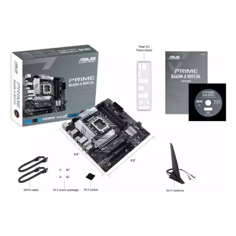 اللوحة الأم Asus Prime B660M-A (PRIME B660M A D4 WIFI)