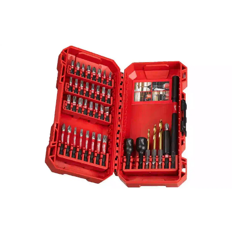 Conjunto de brocas e brocas Milwaukee (4932492004)