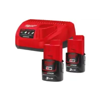 Акумулятор + зарядний пристрій Milwaukee Redlithium (4933451902) Акумулятор + зарядний пристрій Milwaukee Redlithium (4933451902)