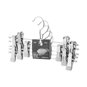 Set of hangers with clips for trousers Ardesto (ARHC2805WC)